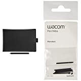 Wacom One by Wacom (Taille: M) par CTL-672-N - Tablette créative avec Un Crayon, Noir/Rouge - Idéal pour Le télétravail ...