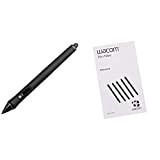Wacom Stylet Grip Pen pour Intuos Pro, Intuos 4/5, Cintiq et Cintiq Companion 1/2 & ACK-20001 Stylo Standard , Noir ...
