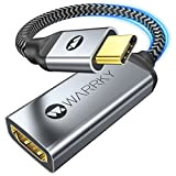 WARRKY Adaptateur USB C vers HDMI, 4K Adaptateur USBC HDMI [Compatible Thunderbolt 4], Compatible pour MacBook Air/Pro, iPad Pro, Galaxy, ...