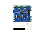 Waveshare 2-Channel Isolated Can Expansion Hat for Raspberry Pi with MCP2515 + SN65HVD230 Dual Chips Solution and Multi Onboard Protection ...