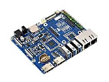 Waveshare Double Gigabit Ethernet Base Board pour Raspberry Pi Compute Module 4 Lite/EMMC Module, avec Interfaces ETH/CSI/DSI/RTC/HDMI/Micro SD/USB, Puissante Capacité ...