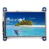 Waveshare Raspberry Pi 4inch HDMI LCD Écran Tactile résistif 800x480 Interface HDMI Haute résolution IPS Écran conçu pour All Raspberry ...