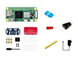 Waveshare Raspberry Pi Zero 2 W Package D Bundle with USB-HUB-Box Power Supply 5V/3A TF Card 16GB Card Reader and ...