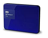 WD My Passport Ultra Disque Dur Externe Portable 2 To Bleu - USB 3.0 - WDBBKD0020BBL-EESN