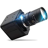 Webcam 1080P 5-50 mm avec Objectif Variable USB Caméra HD 2 MP 0,01 Lux USB avec Faible éclairage et caméra ...