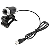 Webcam 1080P Full HD Caméra Webcam WiFi Réseau USB sans Fil Suspendu Caméra Réseau Autofocus pour PC Ordinateur De Bureau