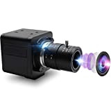 Webcam 5 MP 2,8-12 mm avec Objectif Vario, caméra USB HD 2592 x 1944 15 fps USB avec caméra Aptina ...