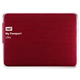 Western Digital My Passport Ultra Disque dur externe portable 2,5" Extra Slim USB 3.0 / USB 2.0 1 To Rouge