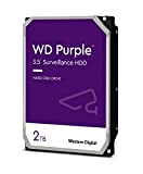 Western Digital - WD Purple 2To - Disque dur interne pour la vidéo surveillance avec technologie Allframe 4K™ - 3.5" ...