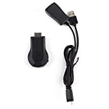 WiFi HDMI Anycast Miracast AirPlay TV Affichage sans Fil DLNA DONGLE Adaptateur, Display Dongle pour AnyCast M2 Plus.