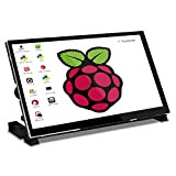 WIMAXIT Raspberry Pi 4 Écran Tactile, 7 Pouces Portable Raspberry Pi IPS Écran 1024X600IPS avec Verre Trempé HDMI USB Moniteur ...