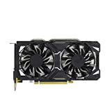 WSDSB Dual Fan Cooling Fit for Zotac Nvidia Graphics Cartes GTX 1060 6GB PC Card Fit for NVIDIA GEFORCE GPU ...