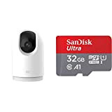 Xiaomi 360° Home Security Camera 2K Pro & SanDisk Carte Mémoire microSDHC Ultra 32 Go + Adaptateur SD. Vitesse de ...