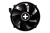 Xilence A200 AMD Ventilateur de processeur, Top Blow, 92mm Ventilateur, 89W TDP, noir/argent