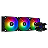Xilence LQ360.ARGB AMD et Intel AiO 360mm Watercooling pour processeur, 3X 120mm PWM ARGB Ventilateur, 400W TDP, Transparent/Noir