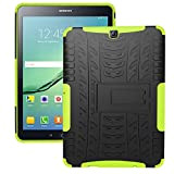 XITODA Samsung Galaxy Tab S2 9.7 Coque, Tough Rugged Shockproof Hybrid Kickstand Protection Coque arrière avec Stand pour Galaxy Tab ...