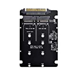 Xiwai SFF-8639 NVME U.2 vers Combo NGFF M.2 M-Key SATA PCIe SSD pour carte mère de remplacement SSD 750 p3600 ...