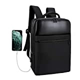 Xnuoyo Antivol Sac à Dos Ordinateur Portable 15,6 Pouces Imperméable avec USB Charging Port Rucksack d'affaires Laptop Backpack Fonctionnel Bagback ...