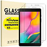 XUNYLYEE 2 Pack Compatible avec Samsung Galaxy Tab A 8.0" 2019 Verre Trempé, Ultra Résistant Glass Film de Protection d'écran ...
