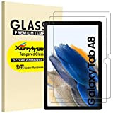 XunyLyee [2 Pièces Verre Trempé Compatible avec Samsung Galaxy Tab A8 (10,5 Pouces), Protection d'écran Glass pour Galaxy Tab A8 ...