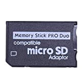 XZANTE Clé USB Pro Duo Mini Micro-SD TF à Adaptateur Ms SD Sdhc Lecteur de Cartes pour Sony et Séries ...