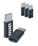 Yayago [3-Pack] Adaptateur USB 3.1 type C vers micro USB pour ZTE Blade V8