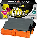 Yellow Yeti TN3380 (8000 Pages) 2 Cartouches Toner compatibles pour Brother HL-5440D HL-5450D HL-5450DN HL-5470DW HL-5480DW HL-6180DW MFC-8510DN MFC-8950DW MFC-8950DWT ...