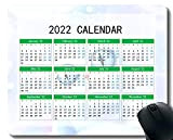 YENDOSTEEN Tapis de souris 2023, calendrier 2023, taches de peinture, tapis de souris en caoutchouc liquide, 300 x 250 x ...