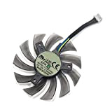 YESJmn Sept 5 mm T128010SU 4pin Color Fan Compatible for GTX 670 680 Radeon R9 280X GTX670 / GTX780 / ...