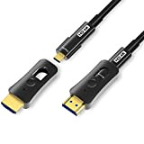 YIWENTEC Câble Fibre HDMI 4 K @ 60 Hz HDCP2.2 4:4 Haute Vitesse 18 Gbps HDR 3D 4K2K HDMI Câble ...