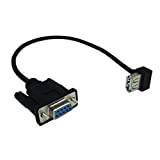 Yixikejiyouxian Convertisseur d'adaptateur de câble série Femelle USB 2.0 A Femelle vers RS232 DB9 Construit avec des adaptateurs fiables de ...