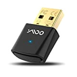 YMOO B10Q Adaptateur USB Bluetooth 5.3 de PS5, Aptx 40 ms Faible Latence/Microphone, Transfert de Musique/Appels de PS4/PS5/Windows/IOS/Android/Linux vers Casque ...