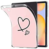 Yoedge Coque pour Samsung Galaxy Tab S6 Lite 10.4 (SM-P610/SM-P615) Transparente Etui en Silicone avec Motif Antichoc TPU Housse de ...