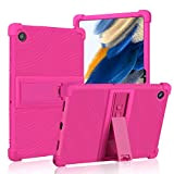 YRH Coque Tablette Samsung Tab A8 - 10,5" Étui Housse de Protection Anti-Chute, Tri-Angles de Vue, Soft Silicone Protection Housse ...