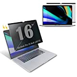 Ytaland Magnétique Filtre de Confidentialité Premium pour Macbook Pro 16" 2019, Film Protection Anti Regard Compatible pour Macbook Pro 16 ...