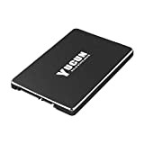YUCUN 2,5 Pouces SATA III Disque Flash SSD 120 Go Interne Solid State Drive Grande Endurance Grande Vitesse R570 120GB