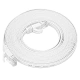 YWBL-WH Câble Ethernet Câble Réseau Gigabit CAT6 PVC 8 ​​cœurs à Paires Torsadées Cavalier Réseau Fil de Cuivre Plat Fournitures ...