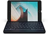 ZAGG Folio Clavier Bluetooth pour tablette - Rétroéclairé - 7 couleurs - Fabriqué pour Apple iPad Mini 5 (7,9") - ...