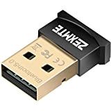 ZEXMTE Adaptateur USB Bluetooth 5.0 Dongle USB Adaptateur sans Fil pour Transfert de Transfert Bluetooth pour Ordinateur Portable PC Prise ...