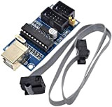 ZHITING USBTiny USBtinyISP AVR ISP Programmeur 6/10 Broches Bootloader pour Arduino Mega