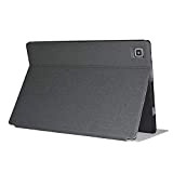 Zshion Étui de protection à rabat en cuir synthétique pour tablette Teclast P20HD/Teclast M40 Noir