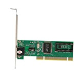 Zunate Carte réseau PCI, 1 Port 10/100/1000 Mbps Adaptateur réseau Gigabit Ethernet 32 ​​Bits, Prend en Charge Les systèmes d'exploitation ...