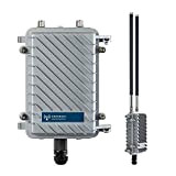 ZXCV 300Mbps 2.4G Longue portée extérieure AP CPE Routeur WiFi Amplificateur de Signal répéteur WiFi Hotspot Wireless Access Point PoE ...