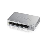 Zyxel 5 ports Gigabit non géré 4 x PoE+ Zyxel avec allocation de réserve d’énergie maximale de 60 Watt, Garantie ...