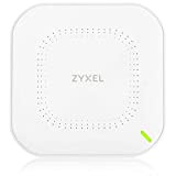 Zyxel Cloud WiFi6 AX1800 Wireless Access Point (802.11ax bi-bande), 1,77 Gb/s, Nebula app, Cloud ou autonome, PoE, Alimentation [NWA50AX]